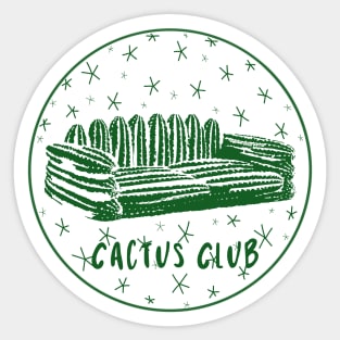 Cactus club Sticker